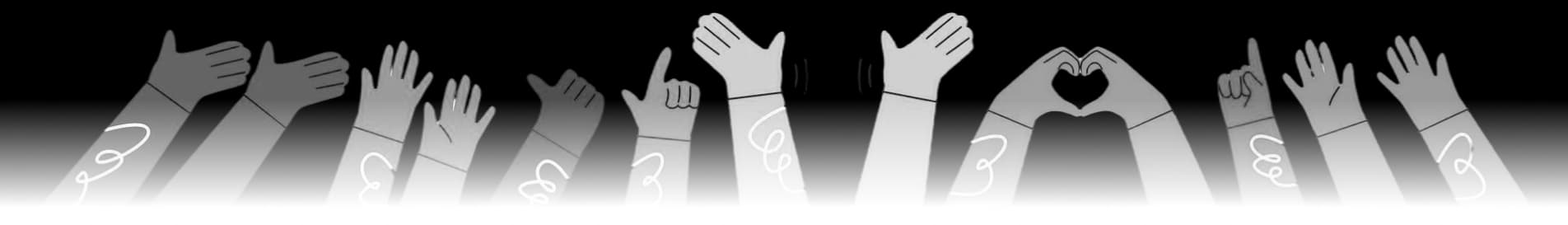 Supporting hands